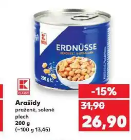 Kaufland Arašídy nabídka