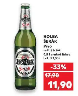 Kaufland Pivo holba nabídka