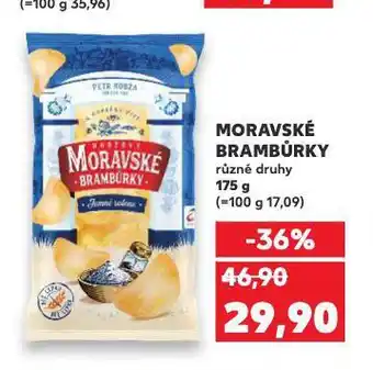 Kaufland Moravské brambůrky nabídka