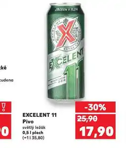 Kaufland Pivo excelent nabídka