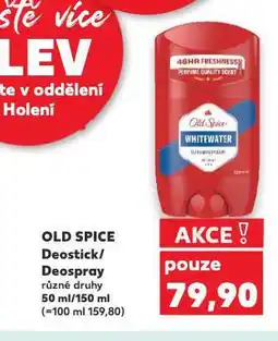 Kaufland Old spice deodorant nabídka