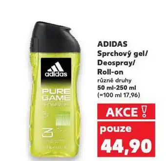 Kaufland Adidas deospray nabídka