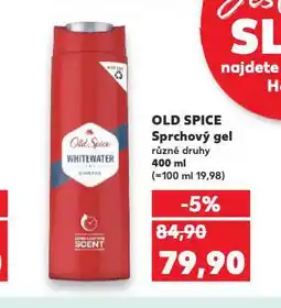 Kaufland Old spice sprchový gel nabídka