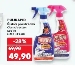 Kaufland Pulirapid čisticí prostředek nabídka