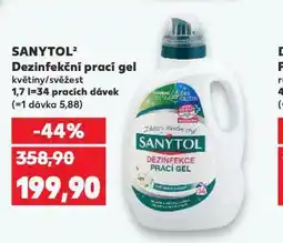 Kaufland Sanytol dezinfekční prací gel nabídka