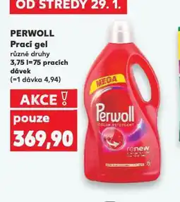 Kaufland Perwoll prací gel nabídka