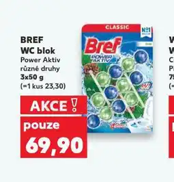 Kaufland Bref wc blok nabídka