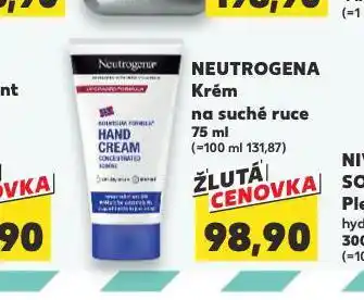 Kaufland Neutrogena krém nabídka