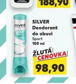 Kaufland Silver deodorant do obuvi nabídka