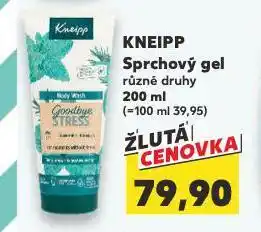 Kaufland Kneipp sprchový gel nabídka