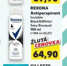 Kaufland Rexona antiperspirant nabídka