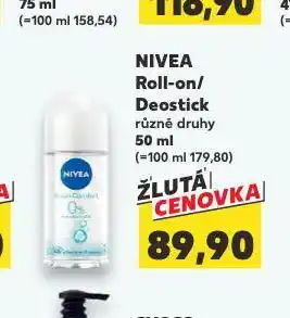 Kaufland Nivea deodorant nabídka