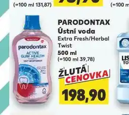 Kaufland Parodontax ústní voda nabídka