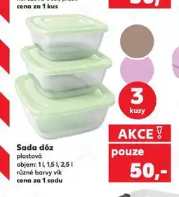 Kaufland Sada dóz nabídka