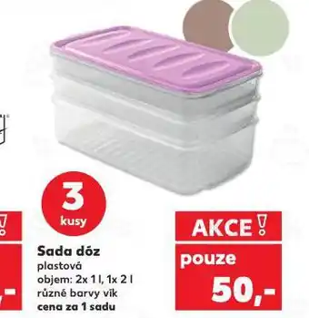 Kaufland Sada dóz nabídka