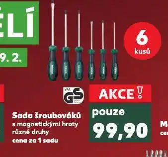 Kaufland Sada šroubováků nabídka