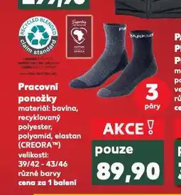 Kaufland Pracovní ponožky nabídka