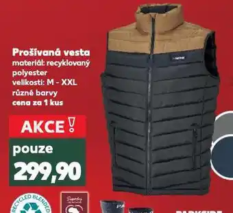 Kaufland Prošívaná vesta nabídka