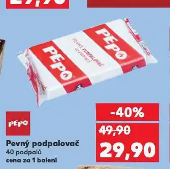 Kaufland Pepo pevný podpalovač nabídka