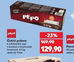 Kaufland Pepo čisticí poleno nabídka