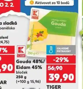 Kaufland Eidam 45% nabídka