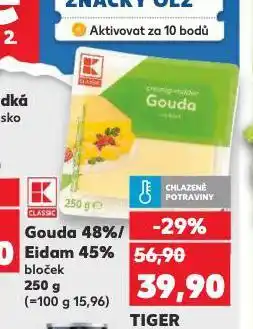 Kaufland Gouda 48% nabídka