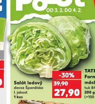 Kaufland Salát ledový nabídka