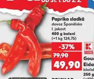 Kaufland Paprika sladká nabídka