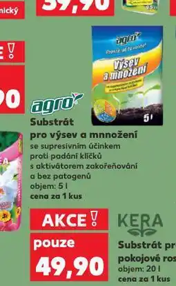 Kaufland Agro substrát pro výsev a množení nabídka