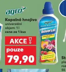 Kaufland Agro kapalné hnojivo nabídka