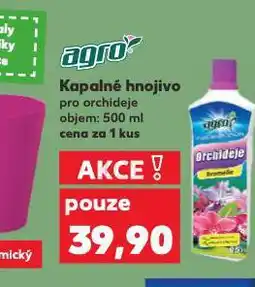 Kaufland Agro kapalné hnojivo nabídka