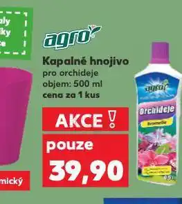 Kaufland Agro kapalné hnojivo nabídka