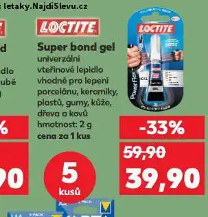 Kaufland Super bond gel nabídka