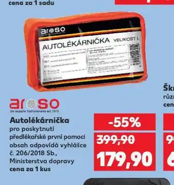 Kaufland Autolékárnička nabídka