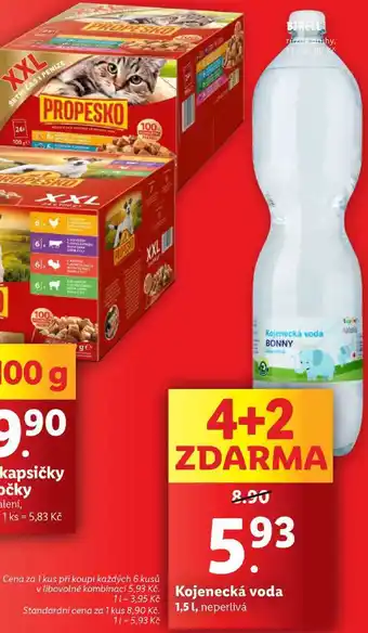 Lidl Kojenecká voda, 1,5 l nabídka