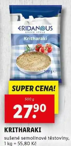 Lidl KRITHARAKI, 500 g nabídka