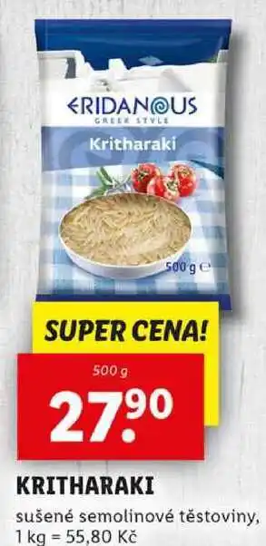 Lidl KRITHARAKI, 500 g nabídka