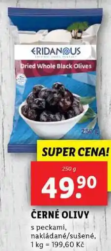 Lidl ČERNÉ OLIVY, 250 g nabídka