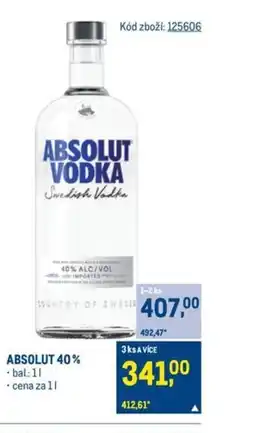 Makro Absolut 40% nabídka