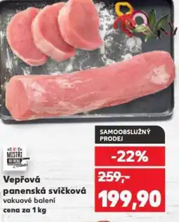 Kaufland Vepřová panenská svíčková nabídka