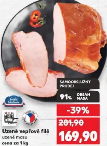 Kaufland Uzené vepřové filé nabídka