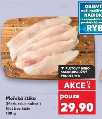 Kaufland Mořská štika nabídka