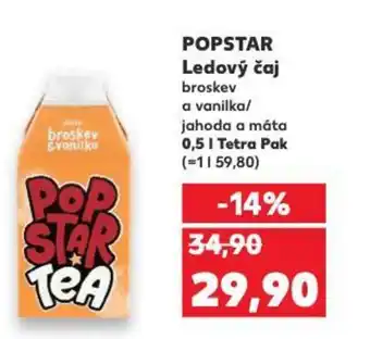 Kaufland POPSTAR Ledový čaj nabídka