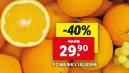 Lidl Pomeranče skládané nabídka