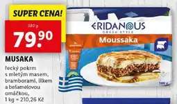 Lidl MUSAKA, 380 g nabídka