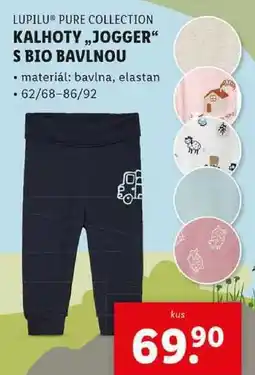 Lidl KALHOTY,,JOGGER S BIO BAVLNOU nabídka