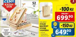 Lidl STOLNÍ MALÍŘSKÝ STOJAN V KUFŘÍKU nabídka