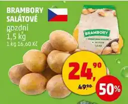 Penny Market BRAMBORY SALÁTOVÉ pozdní, 1,5 kg nabídka