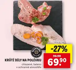 Lidl Krůtí díly na polévku nabídka