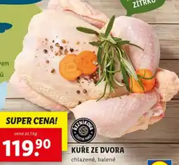 Lidl Kuře ze dvora nabídka